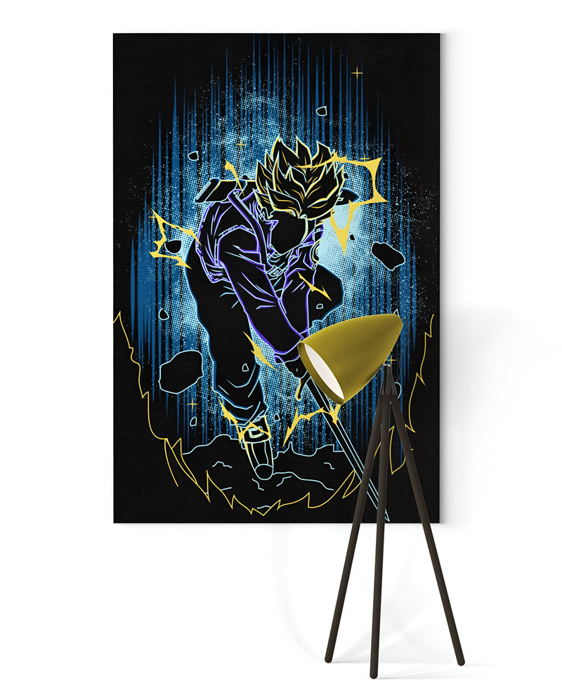 Tableau Dragon Ball Z – Poster Déco Héros Manga, Thème Dragons