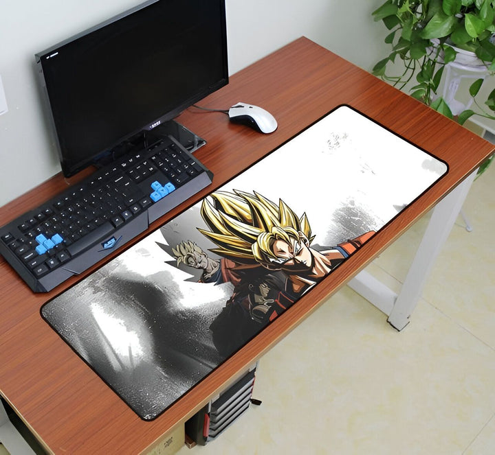 tapis de souris personnalisé avec un personnage de dessin animé japonais, Son Goku,TA-1338627759