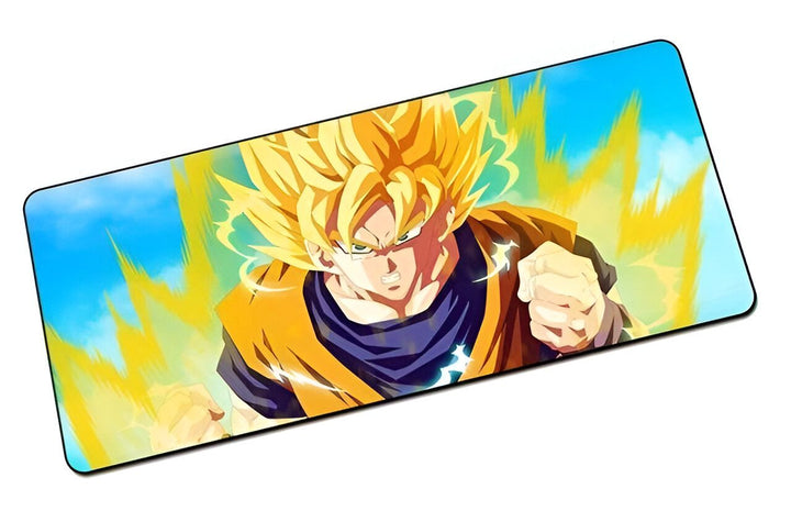 tapis de souris personnalisé avec Son Goku, un personnage de la série animée Dragon Ball Z.,TA-472932949X