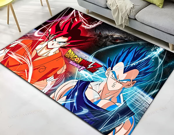 Tapis Dragon Ball Z, Goku et Vegeta en Super Saiyan,TA-2047972930,TA-0337812365