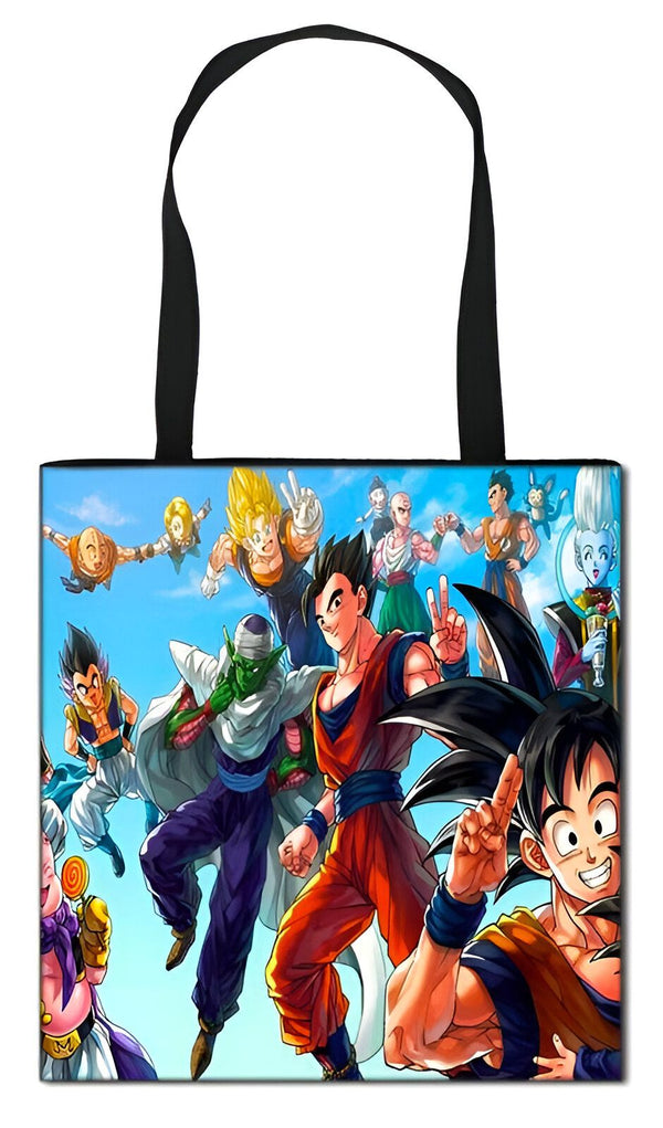 Une image de personnages de la série animée Dragon Ball Z. On y voit Goku, Vegeta, Gohan, Piccolo, Krilin, Yamcha,天津飯, Chiaotzu, Bulma, Beerus, Whis, Vados et Majin Buu.,TO-1528158571