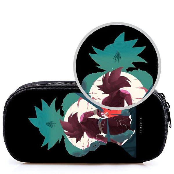 Une trousse noire avec une image de Son Goku, un personnage de Dragon Ball Z.,TR-0942246489