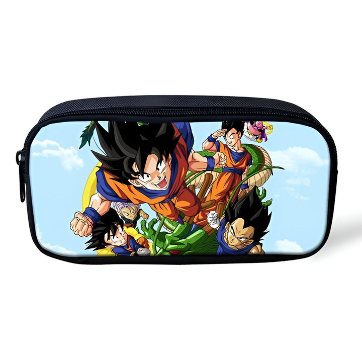 Une trousse scolaire Dragon Ball Z avec Son Goku, Vegeta, Gohan, Trunks et Piccolo.,TR-0873557700