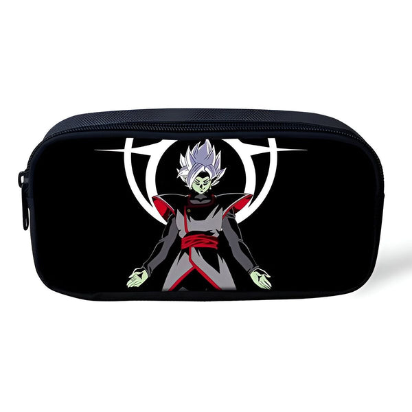 Une trousse noire avec une image de Zamasu, un personnage de Dragon Ball Super.,TR-6833703906