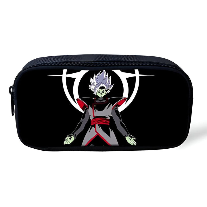 Une trousse noire avec une image de Zamasu, un personnage de Dragon Ball Super.,TR-6833703906
