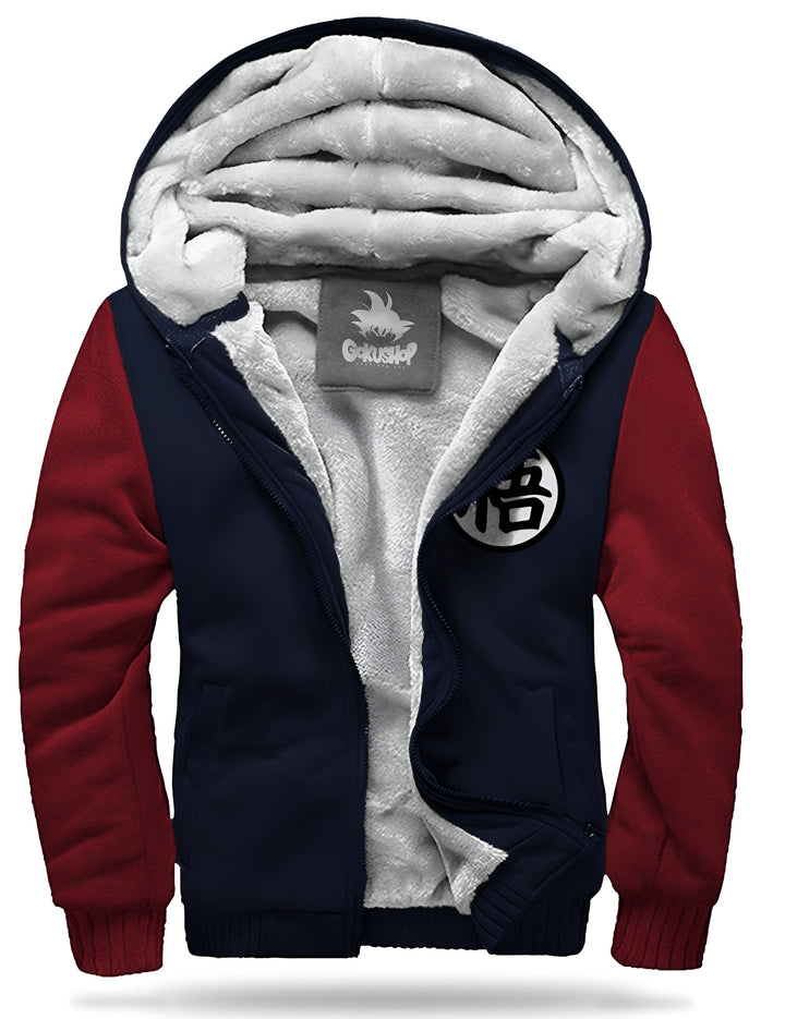 Une veste bleue et rouge à capuche avec le symbole de Goku de Dragon Ball Z.,VE-8294615897,VE-516398747X,VE-5153107507,VE-8109208800,VE-7448954040,VE-6118375771,VE-2444897668,VE-2129273661