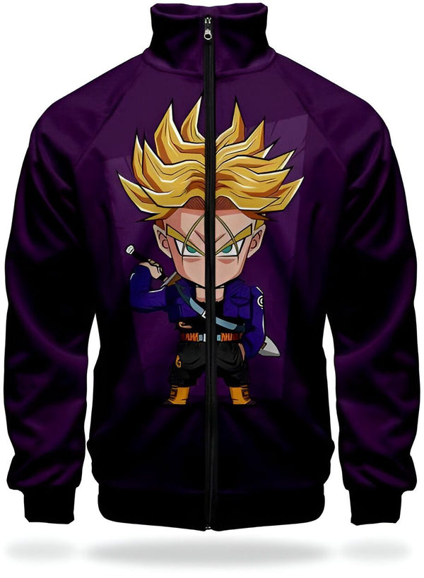 L'image représente un sweat-shirt Dragon Ball Z de couleur violette à l'effigie de Trunks, un personnage de la série.,VE-3865486118,VE-8452898452,VE-1354944208,VE-485194599X,VE-4141326003,VE-7728065432,VE-137294950X,VE-1036348156